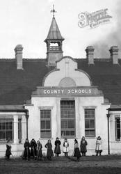 Pupils At The County Schools c.1900, Ebbw Vale