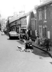 Shopping On Bethcar Street c.1960, Ebbw Vale