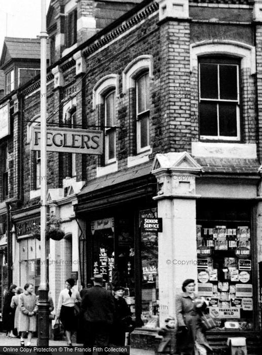 Photo of Ebbw Vale, Shopping On Market Street c.1955