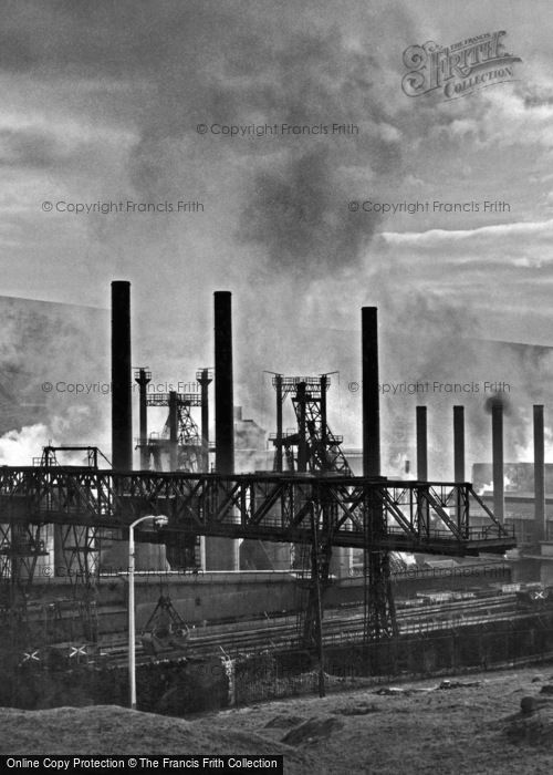 Photo of Ebbw Vale, Steel Works 1962
