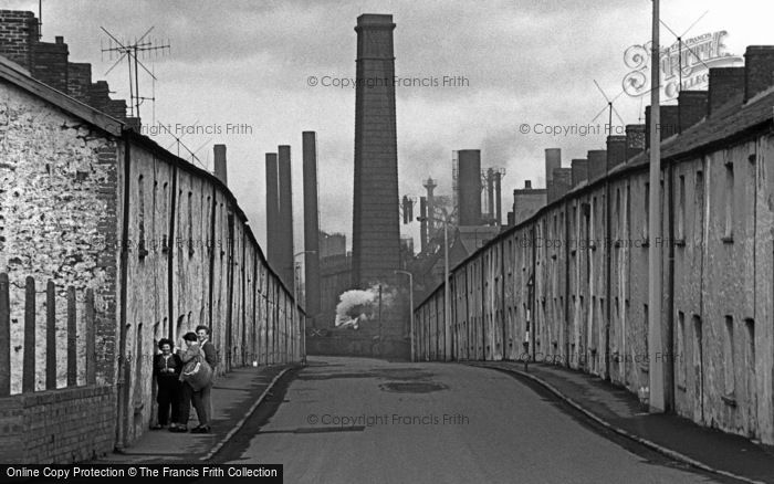 Photo of Ebbw Vale, Street Scene 1962