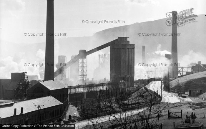 Photo of Ebbw Vale, The Steel Works 1962