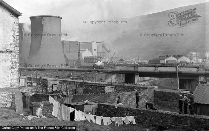 Photo of Ebbw Vale, The Steel Works 1962