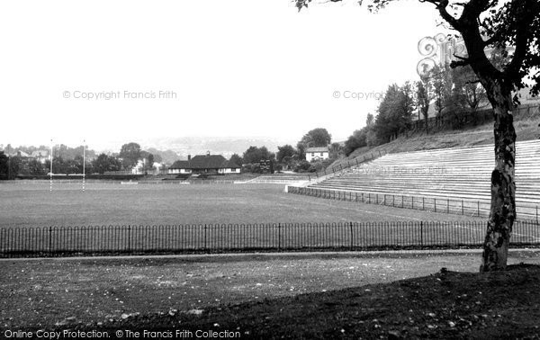Photo of Ebbw Vale, The Welfare Ground c.1955