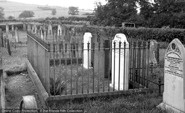 Photo of Ecclefechan, The Grave Of Thomas Carlyle c.1955