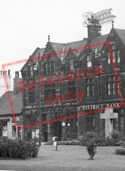 District Bank, Church Street c.1955, Eccles