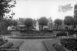 Eccles, Library Gardens c1955