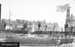 The Library Gardens c.1955, Eccles