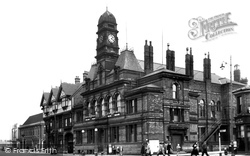The Town Hall c.1955, Eccles