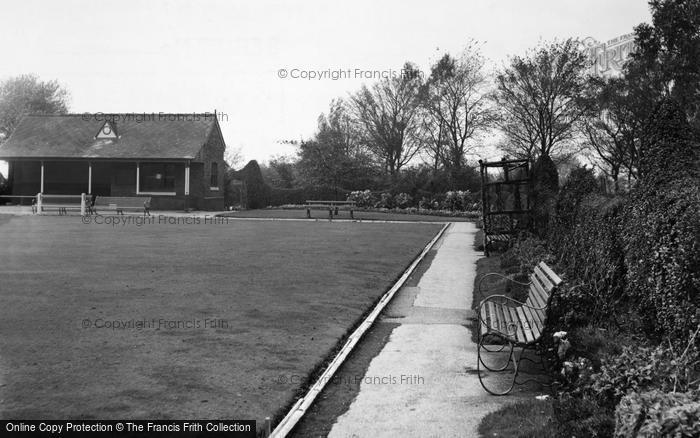 Photo of Eccles, Winton Park, The Bowling Green c.1950