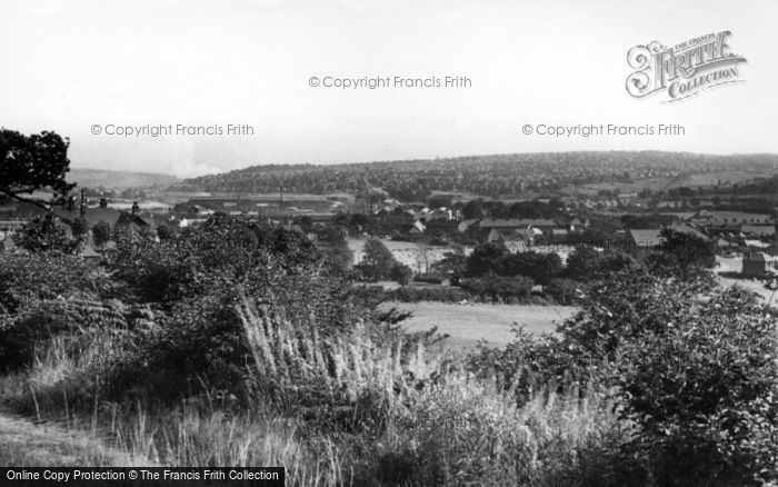 Photo of Ecclesfield, From The Hunshelf c.1955