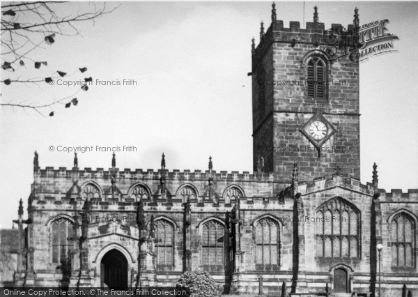 Photo of Ecclesfield, St Mary's Church c.1955