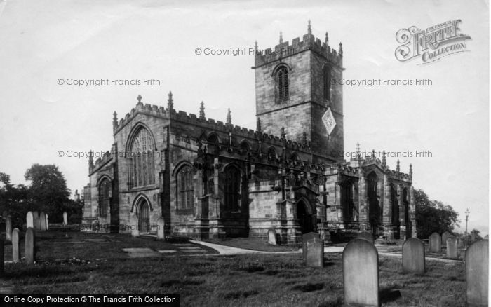 Photo of Ecclesfield, St Mary's Church, South West 1902