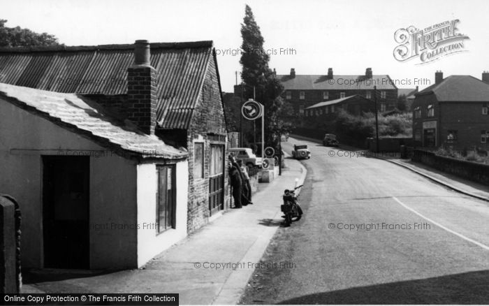 Photo of Ecclesfield, St Mary's Lane And Post Office c.1955