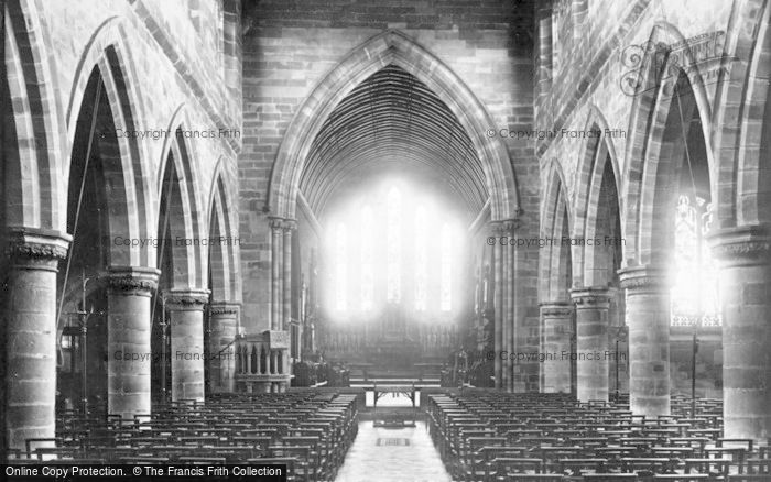 Photo of Eccleshall, Church Interior 1900