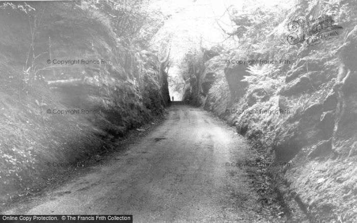 Photo of Eccleshall, Country Lane c.1965