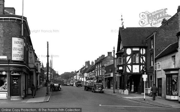 Photo of Eccleshall, High Street c.1955