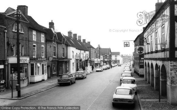 Photo of Eccleshall, High Street c.1965
