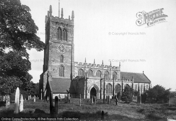 Photo of Eccleshall, Holy Trinity Church 1900