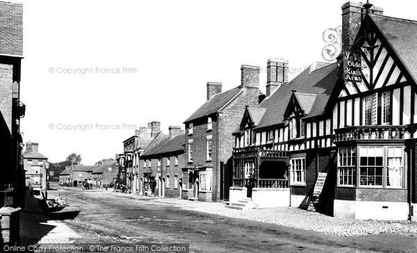 Photo of Eccleshall, Stafford Street 1900
