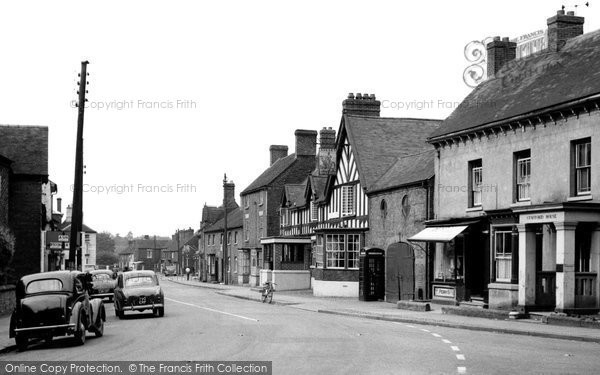 Photo of Eccleshall, Stafford Street c.1955