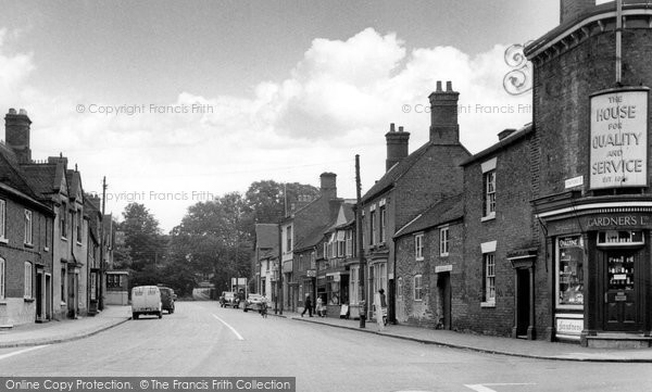 Photo of Eccleshall, Stafford Street c.1955