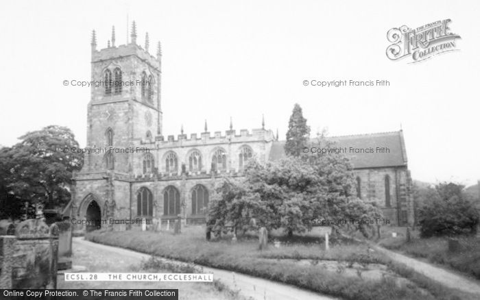 Photo of Eccleshall, The Church c.1965