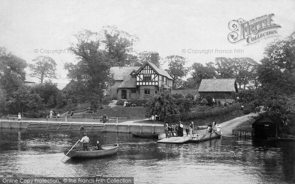 Photo of Eccleston, The Ferry 1895