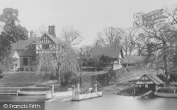 The Ferry And Boathouse c.1930, Eccleston