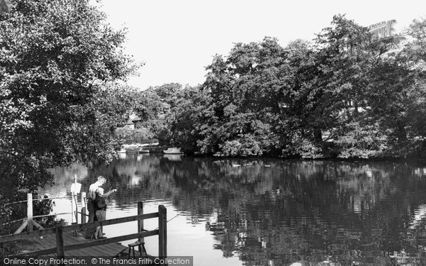 Photo of Eccleston, The River Dee c.1965