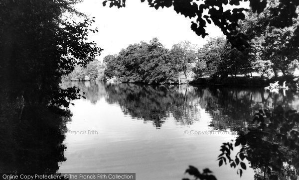 Photo of Eccleston, The River Dee c.1965