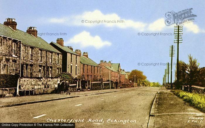 Photo of Eckington, Chesterfield Road c.1955