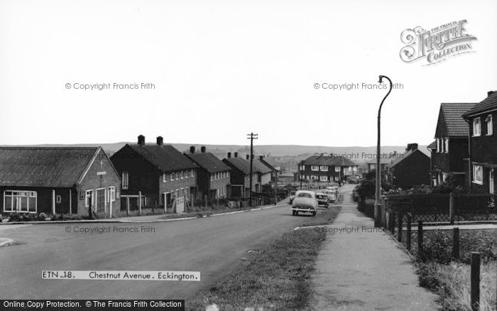 Photo of Eckington, Chestnut Avenue c.1955