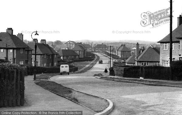 Photo of Eckington, Lansbury Road c.1955