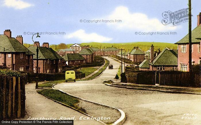 Photo of Eckington, Lansbury Road c.1955