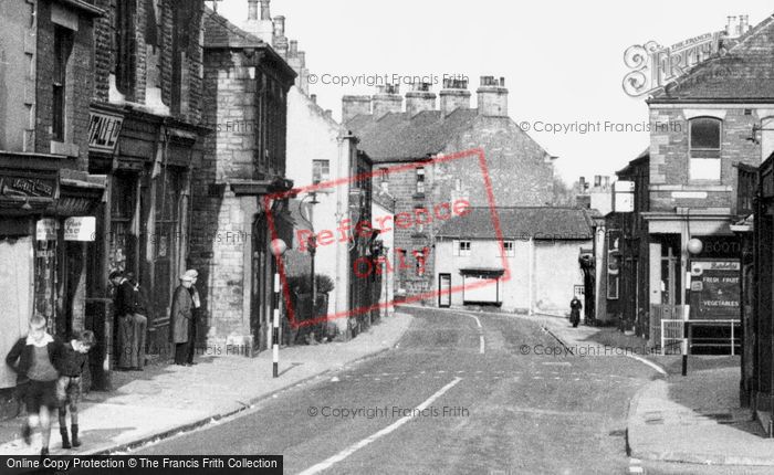 Photo of Eckington, Market Street c.1955