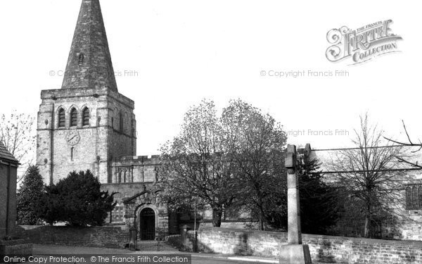 Photo of Eckington, St Peter And St Paul's Church And War Memorial c.1955