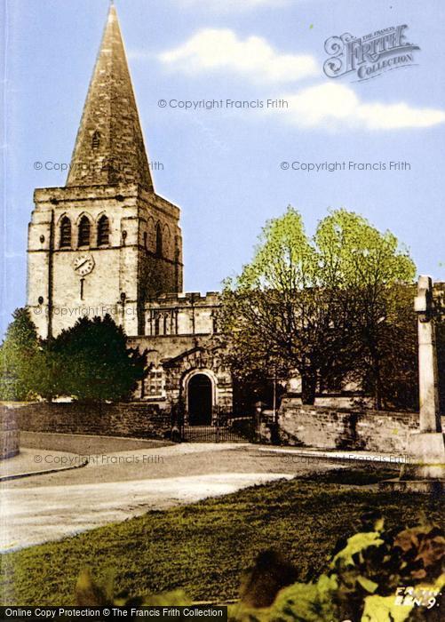 Photo of Eckington, St Peter And St Paul's Church c.1955