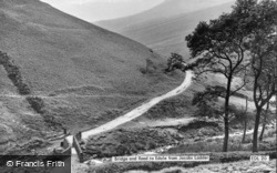Bridge And Road From Jacob's Ladder c.1955, Edale