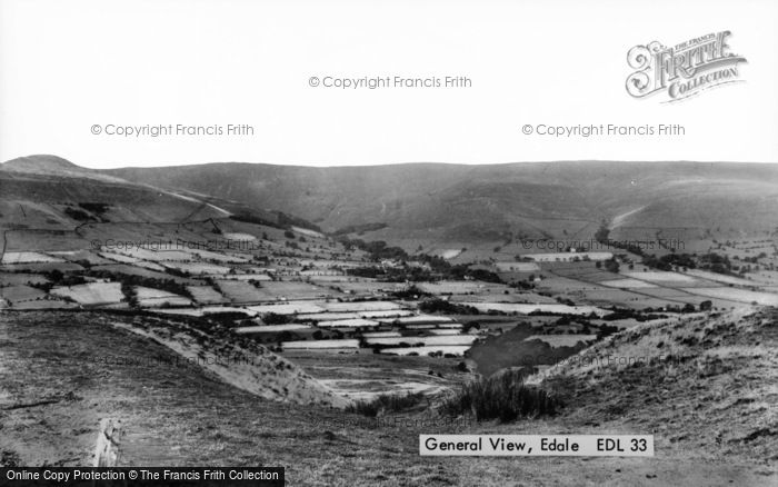 Photo of Edale, General View c.1955