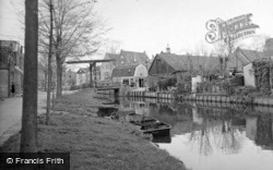 Canal And Lifting Bridge c.1938, Edam