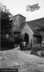 St Andrew's Church 1180 Ad c.1955, Edburton