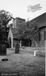 St Andrew's Church 1180 Ad c.1955, Edburton