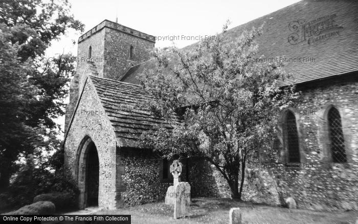 Photo of Edburton, St Andrew's Church 1180 Ad c.1955