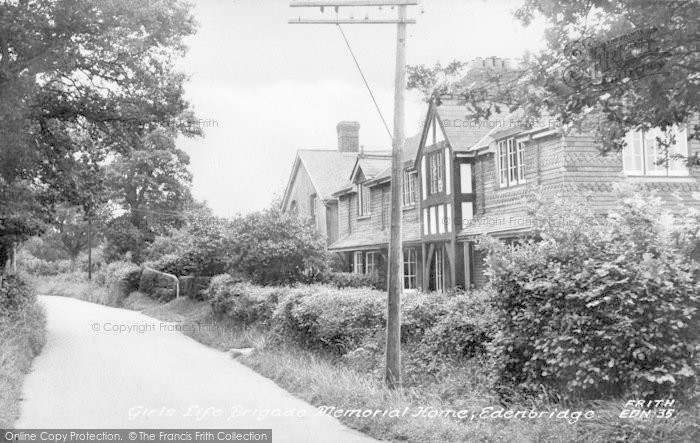 Photo of Edenbridge, Girls Life Brigade Memorial Home c.1955