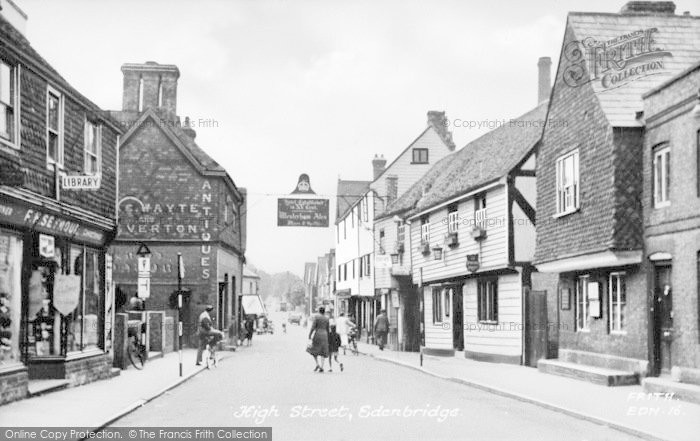 Photo of Edenbridge, High Street c.1955