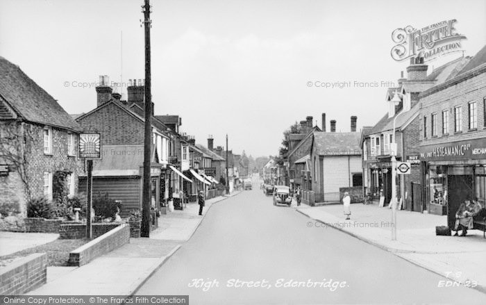 Photo of Edenbridge, High Street c.1955