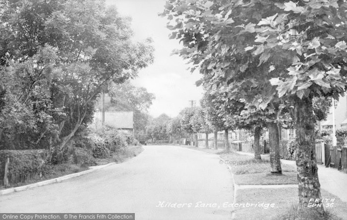 Photo of Edenbridge, Hilders Lane c.1955