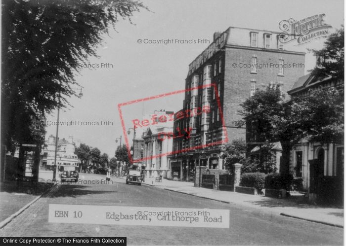 Photo of Edgbaston, Calthorpe Road c.1950