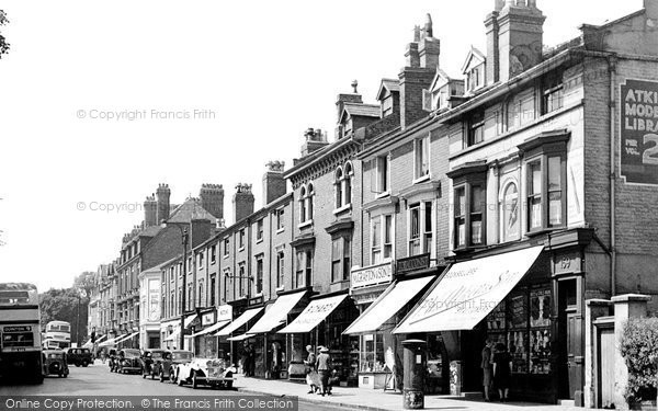 Photo of Edgbaston, Hagley Road 1949